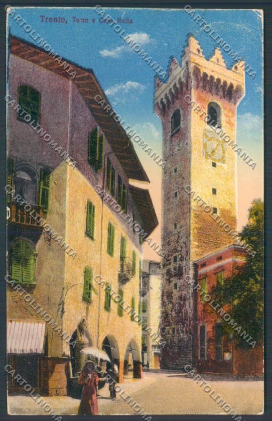 Trento Città cartolina ZB0483 – fronte