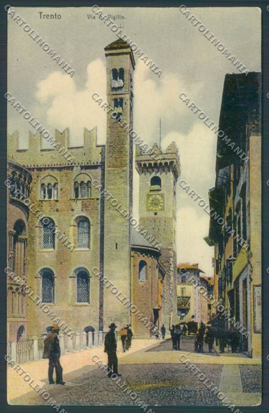Trento Città cartolina ZB0484 – fronte