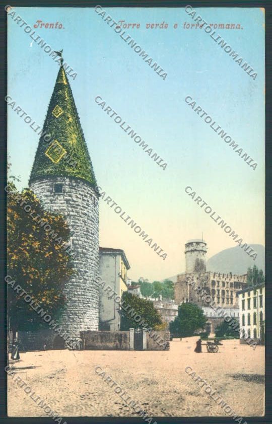Trento Città cartolina ZB0488 – fronte