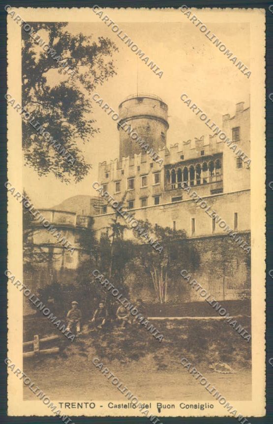 Trento Città cartolina ZB0489 – fronte