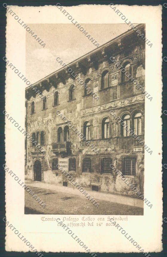 Trento Città cartolina ZB0491 – fronte