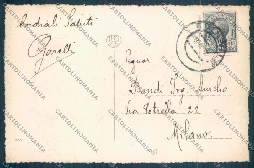 Trento Città cartolina ZB0491 – retro