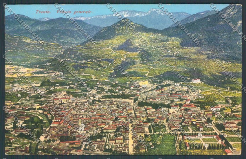 Trento Città cartolina ZB0500 – fronte