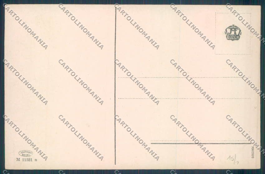 Trento Città cartolina ZB0500 – retro
