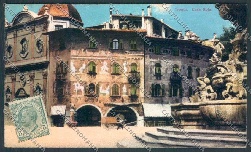 Trento Città cartolina ZB0504 – fronte
