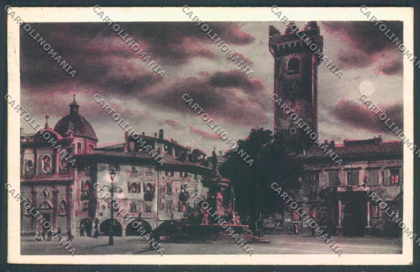 Trento Città Chiaro di Luna cartolina ZB0506 – fronte