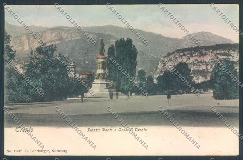 Trento Città cartolina ZB0513 – fronte