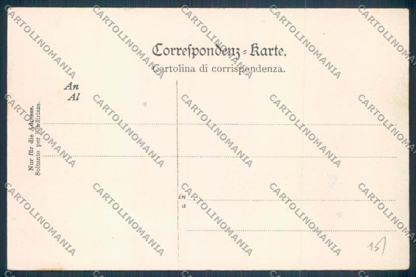 Trento Città cartolina ZB0513 – retro