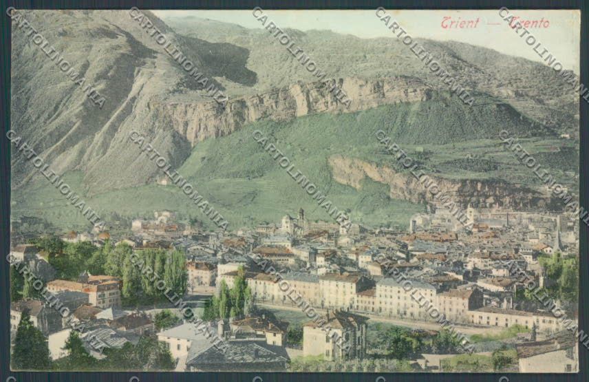 Trento Città cartolina ZB0519 – fronte