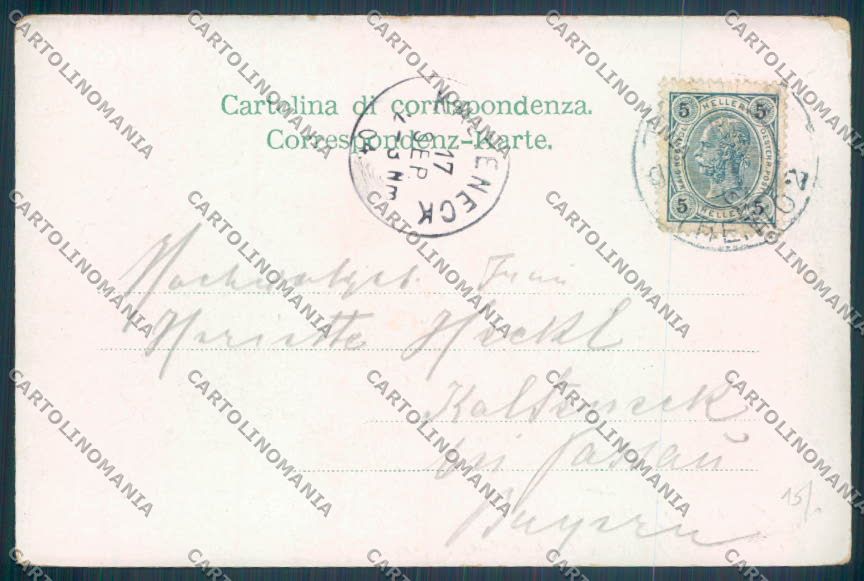 Trento Città cartolina ZB0527 – retro