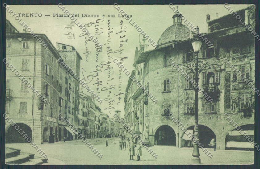 Trento Città cartolina ZB0528 – fronte