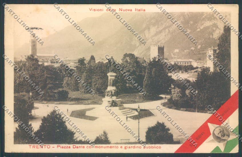 Trento Città cartolina ZB0535 – fronte