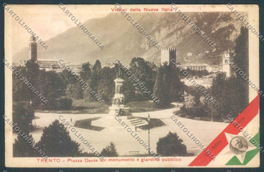 Trento Città cartolina ZB0536 – fronte