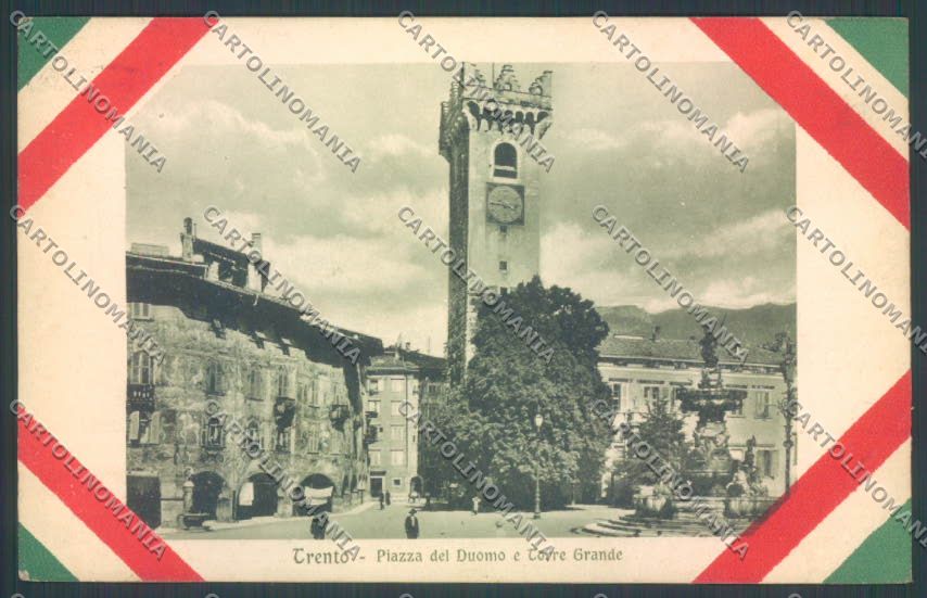 Trento Città cartolina ZB0537 – fronte