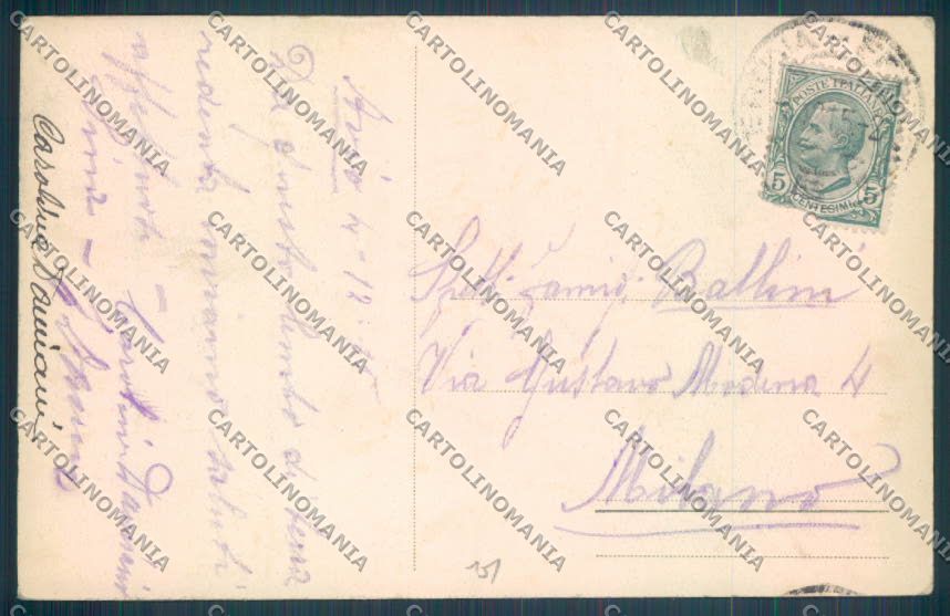 Trento Città cartolina ZB0537 – retro