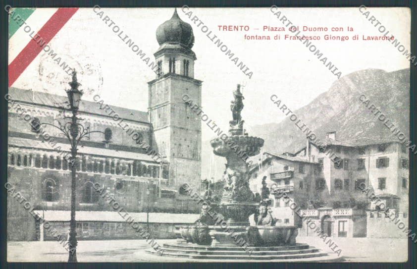Trento Città cartolina ZB0538 – fronte