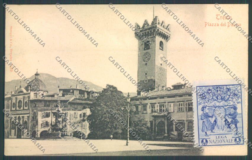 Trento Città cartolina ZB0549 – fronte
