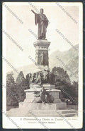 Trento Città Dante PIEGHINE cartolina ZB0568 – fronte