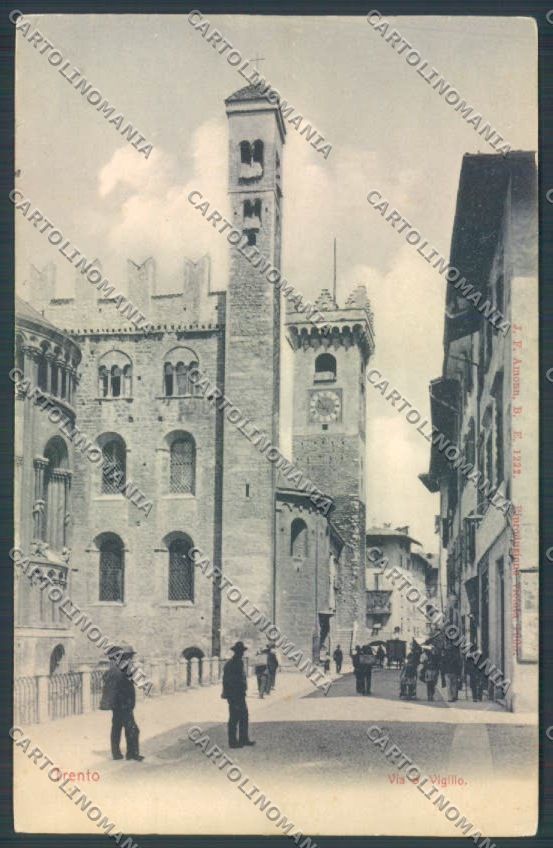 Trento Città cartolina ZB0569 – fronte