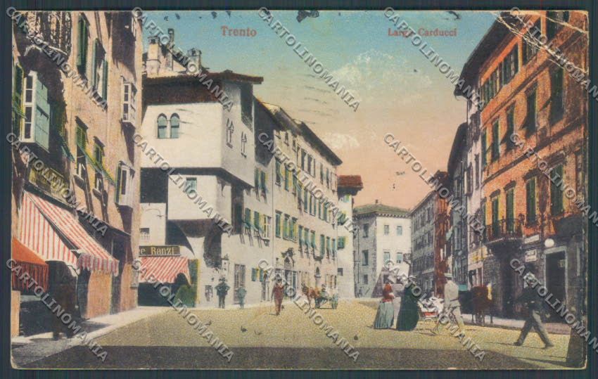 Trento Città PIEGHINE cartolina ZB0575 – fronte
