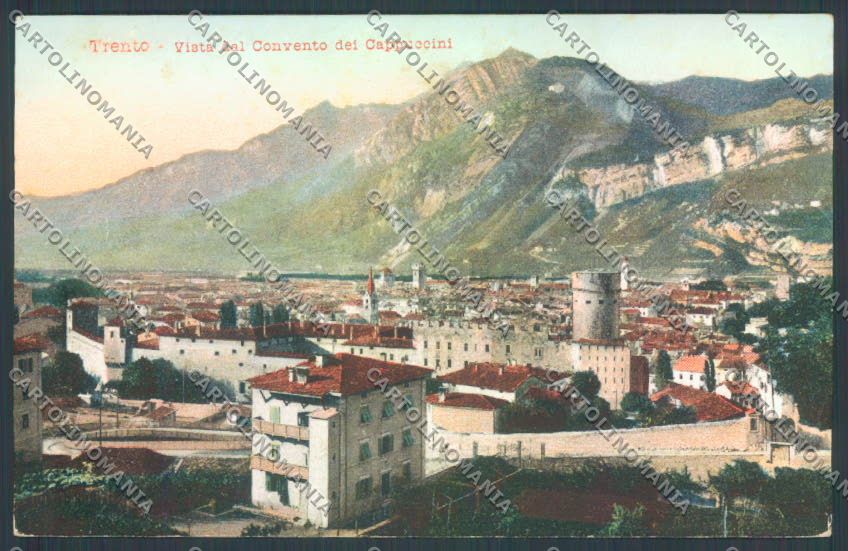 Trento Città cartolina ZB0579 – fronte