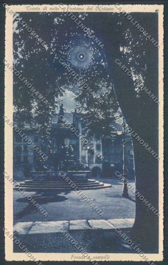 Trento Città Chiaro di Luna cartolina ZB0581 – fronte