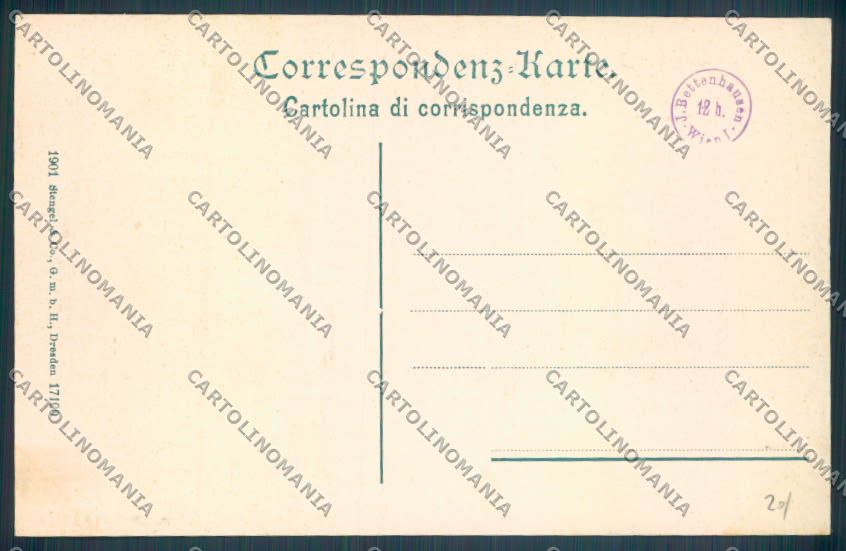 Trento Città cartolina ZB0583 – retro