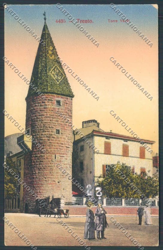 Trento Città cartolina ZB0587 – fronte