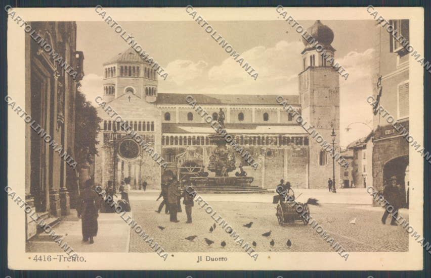 Trento Città cartolina ZB0588 – fronte