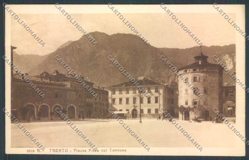 Trento Città cartolina ZB0589 – fronte
