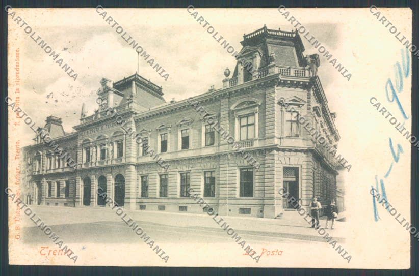 Trento Città PIEGHINA cartolina ZB0591 – fronte