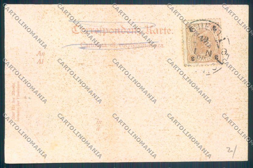 Trento Città PIEGHINA cartolina ZB0591 – retro