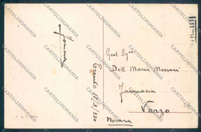 Trento Città Edicola cartolina ZB0597 – retro
