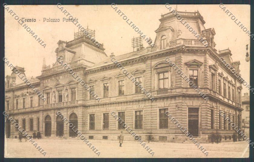 Trento Città Poste cartolina ZB0599 – fronte