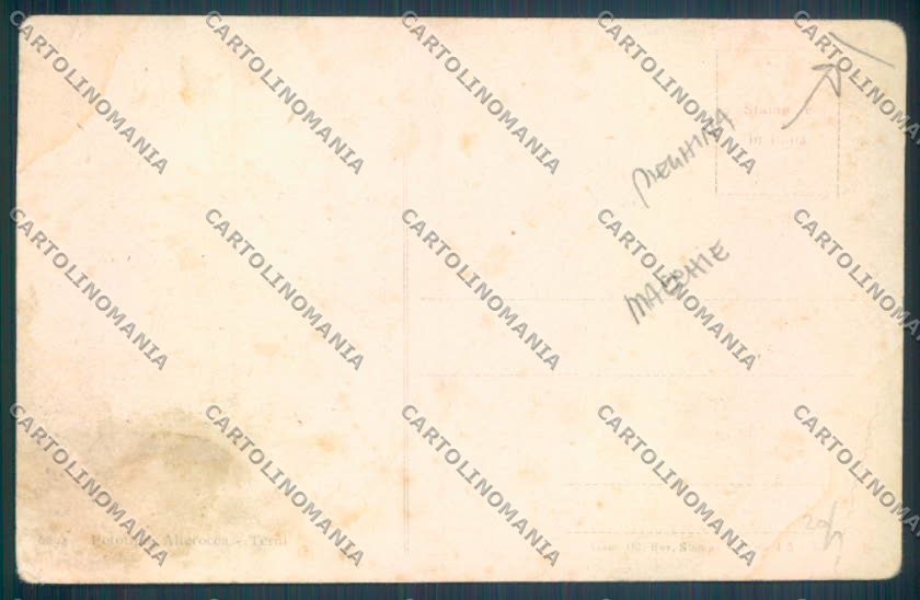 Trento Città PIEGHINA MACCHIE cartolina ZB0600 – retro