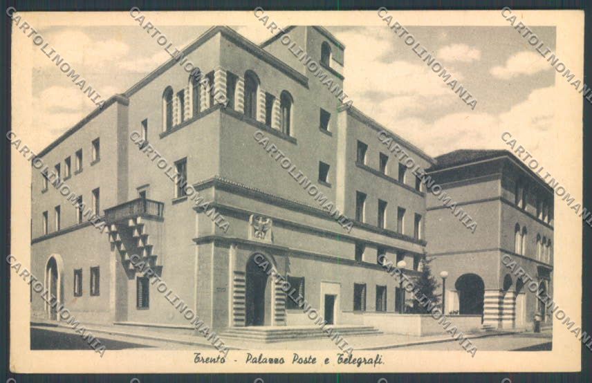 Trento Città Poste cartolina ZB0610 – fronte