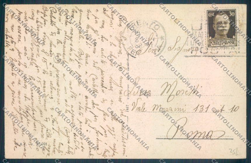 Trento Città Poste cartolina ZB0614 – retro