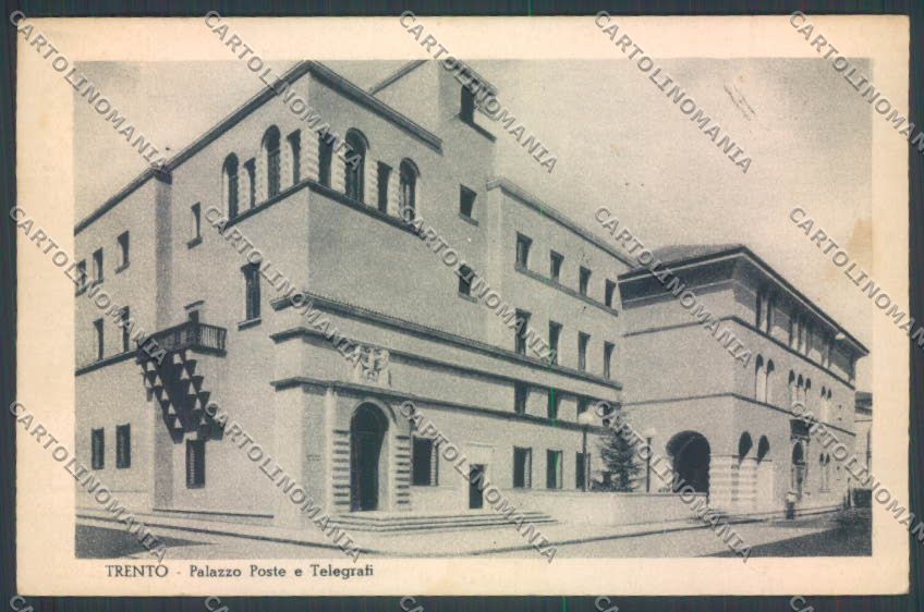 Trento Città Poste cartolina ZB0615 – fronte