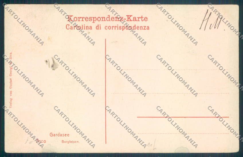 Trento Arco cartolina ZB0628 – retro