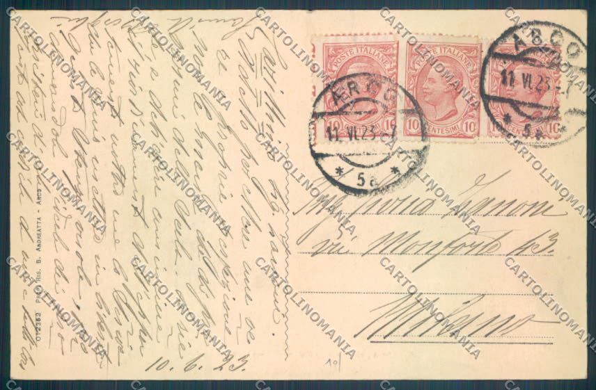 Trento Arco cartolina ZB0645 – retro