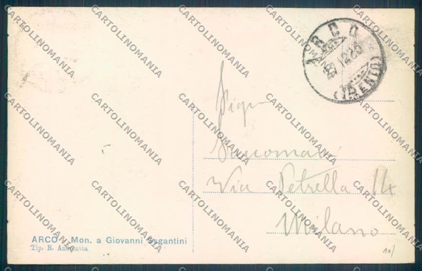 Trento Arco Foto cartolina ZB0658 – retro