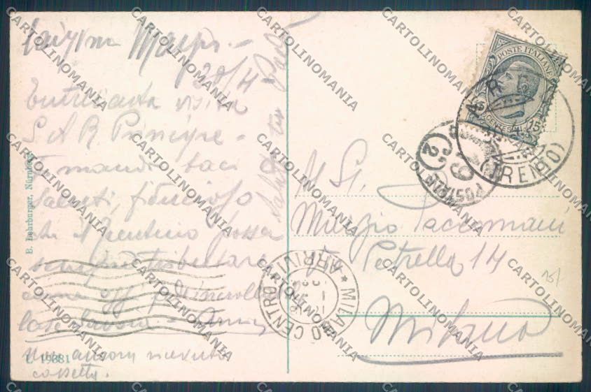 Trento Arco cartolina ZB0675 – retro