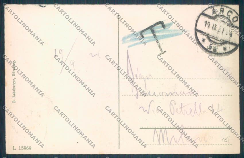Trento Arco cartolina ZB0676 – retro