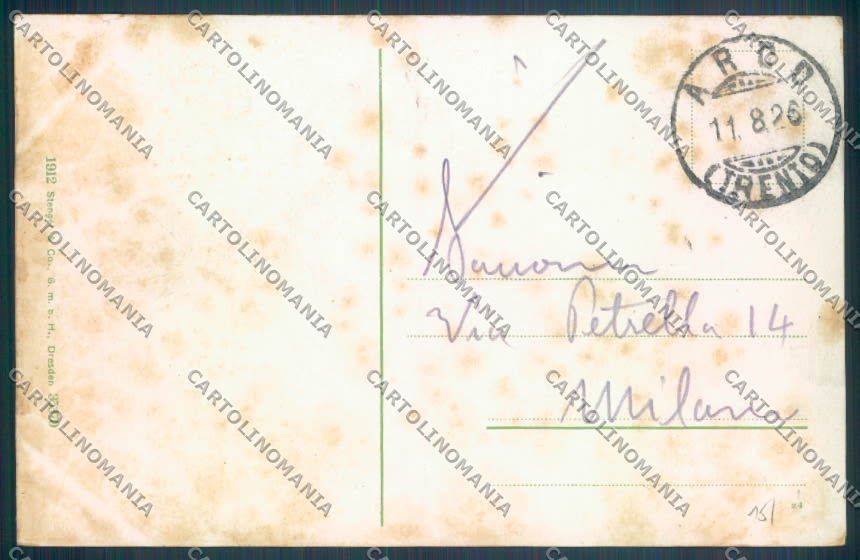 Trento Arco cartolina ZB0681 – retro