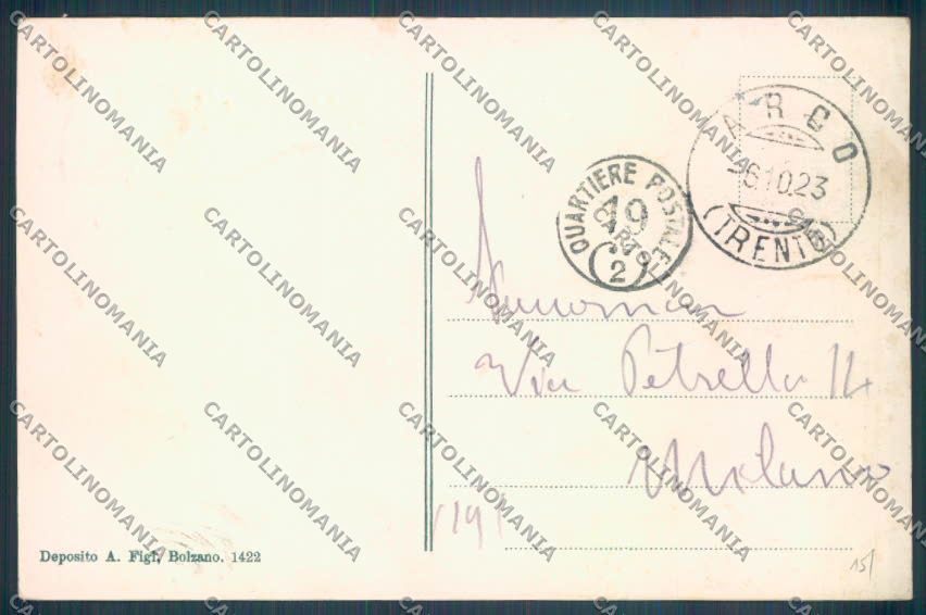 Trento Arco cartolina ZB0687 – retro