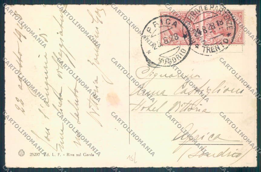 Trento Arco cartolina ZB0689 – retro