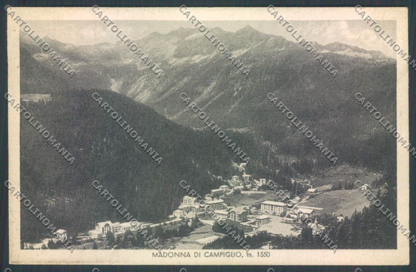 Trento Pinzolo Madonna di Campiglio cartolina ZB0716 – fronte