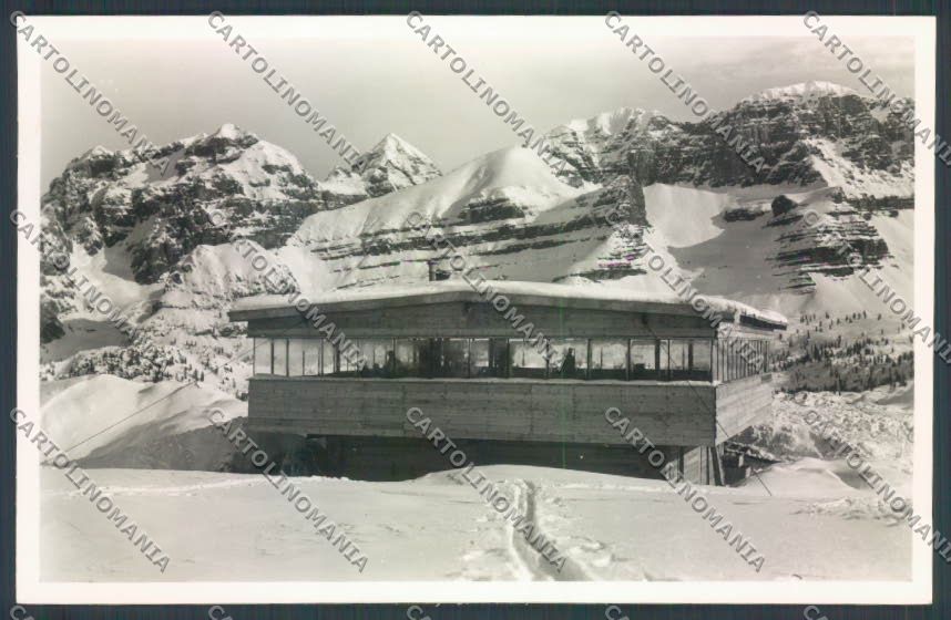 Trento Pinzolo Madonna di Campiglio Rifugio Spinale Foto cartolina ZB0741 – fronte