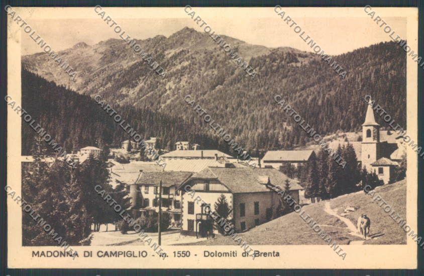Trento Pinzolo Madonna di Campiglio cartolina ZB0771 – fronte