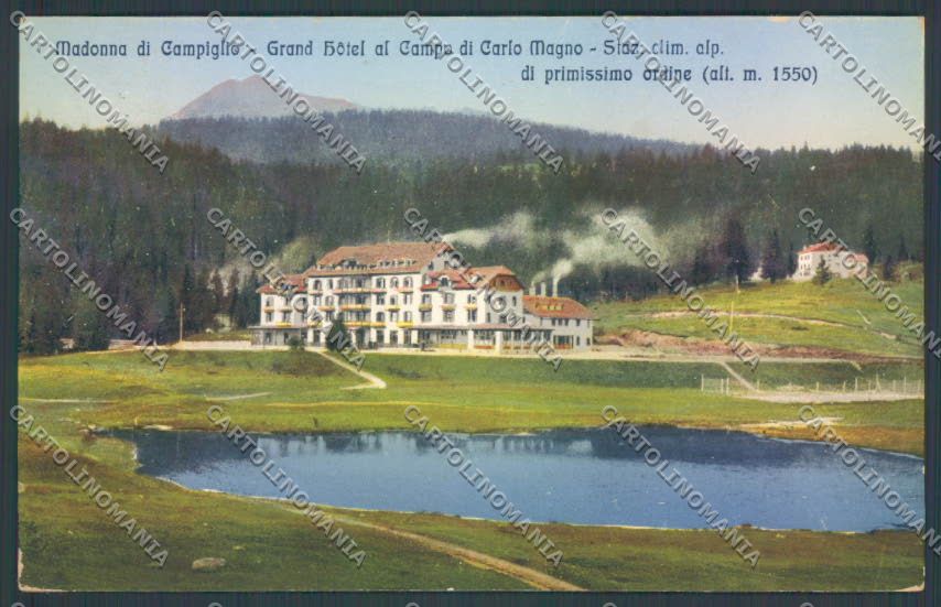 Trento Pinzolo Madonna di Campiglio Campo Carlo Magno cartolina ZB0774 – fronte